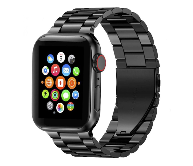 TECH-PROTECT Bransoleta Stainless do Apple Watch 44/45/46/49 mm black - 605457 - zdjęcie